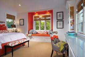 Window side seating in bedroom. 40 Window Seats Cozy Space Saving And Great For Admiring The Outdoors