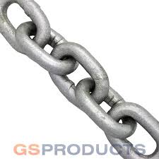 Galvanised Steel Short Link Chain 5mm To 20mm Gs Products