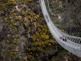 It is enjoyed by tens of millions of people. World S Longest Pedestrian Suspension Bridge Opens In Portugal Portugal The Guardian