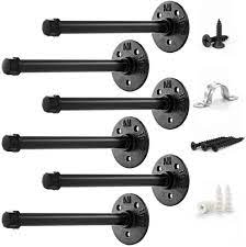 We did not find results for: Amazon Com Pipe Bracket 8 Inch 6 Pcs Black Steel Industrial Diy Pipe Shelf Bracket For Wood Floating Shelf Vintage Look Rustic Pipe Decor Wall Mount With All Accessories Needed Shelf