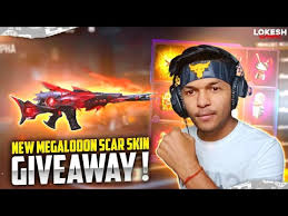 Try to use our generator on any android or ios device for. Free Fire Live New Megalodon Scar Skin Giveaway 2 00 000 Diamonds Giveaway 2021 Top Trending Tv