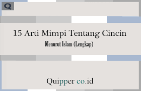 Arti mimpi mendapat baju baru. 15 Arti Mimpi Tentang Cincin Menurut Islam Lengkap