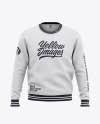 Download Men S Crew Neck Sweatshirt Front View Of Sweater In Apparel Mockups On Yellow Images Object Mockups
