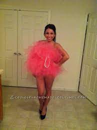 For the soap, grab a box and some paint (for the logo). Sexy And Easy Loofah Costume For The Ladies