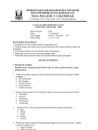 Check spelling or type a new query. Soal Pilihan Ganda Klas Ii