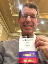 ALKINTHEHOUSE Dr. Colin Barton is representing the ALK Positive family at  the IASLC Targeted Therapies Conference this week! As Outreach Medical  Committee Chair, Colin has a poster presentation, abstract, and learning  what