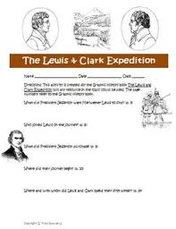 Dec 21, 2020 · do you have knowledge of anything about lewis and clark? Graphic History Lewis And Clark Expedition Activity And Answer Key