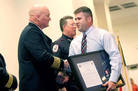 Police officer, firefighter receive medal of valor