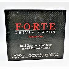 Plus, learn bonus facts about your favorite movies. Forte Trivia Card Game Vol 1 6 000 Questions Answers Walmart Canada