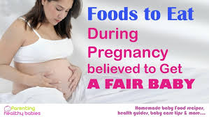 And can you believe baby is busy practicing swallowing and. 10 Pregnancy Foods To Get A Fair Baby Parenting Healthy Babies