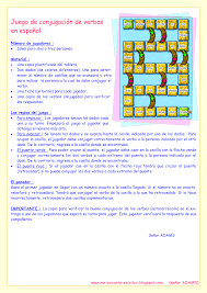 Juego De Conjugacion De Verbos El Presente Del Indicativo Verbos En Espanol Verbos Aprender Espanol