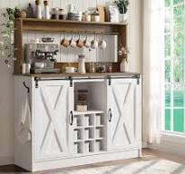 Bar Cabinets Uk Retro Gray Wine Bar Cabinet - LED Lights ...