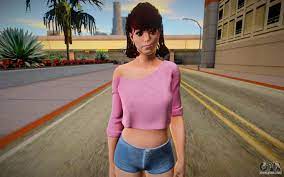 Tiffany Cox from Friday the 13th: The Game for GTA San Andreas