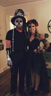 Day Of The Dead Day Of Dead Costume Epic Halloween Costumes Scary Couples Costumes