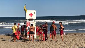When you want to renew, you would take the lifeguard recertification class instead of the full new lifeguard course prior to the expiration to ensure continuity of certification. Lifeguards Rescue Woman From Rip Current In Old Orchard Beach Wgme