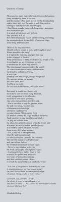 Questions Of Travel By Elizabeth Bishop Note Blaise Pascal When I Have Occasionally Set Myself To Consider The Different Distractions Of Men The Pains And