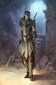 Male shadar kai portrait