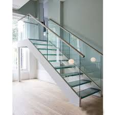 Contemporary innovative design by nathie katzoff for nk woodworking & design. White Rectangle Glass Staircase For Residential Rs 1500 Square Feet Id 22876997655