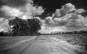 Black And White Scenery Wallpaper Grayscale Roads 2560x1600 Wallpaper Black And White Background White Photography Scenery