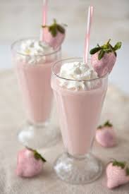 Yum Tequilarose Blended With Vanilla Ice Cream Food Strawberry Banana Milkshake Breakfast Shake Recipe