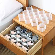 These easy diy drawer dividers can improve function in any drawer, and they are so simple to make using items you have around the house! Buy Adjustable Drawer Divider Diy Honeycomb Plastic Drawer Separator For Socks Ties Underwear At Affordable Prices Free Shipping Real Reviews With Photos Joom