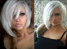 Pin By Sarah Marshall On Beautifully Coiffed Colored Styled Short Straight Hair Blonde Bob Hairstyles Platinum Blonde Hair