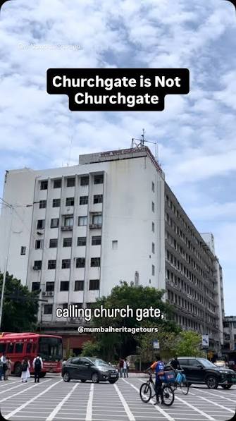 Where is the "Gate" in Churchgate? 🚉🕵️‍♂️ If you stand at Churchgate station today, you won't find a gate or a church in sight. To find the answer, you have to look