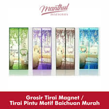 2,803 likes · 1 talking about this. Grosir Tirai Magnet Tirai Pintu Motif Baichuan Murah Shopee Indonesia