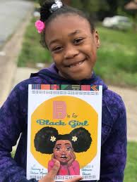 Dr. Sariah loves her bisforblackgirl book!