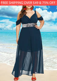 Plus Size Sequins Cold Shoulder Maxi Dress Cold Shoulder Maxi Dress Chiffon Summer Dress Dresses