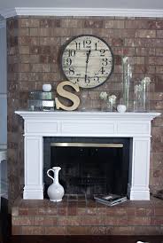Diy Mantle Like The Variety Of Vases And Something Different On The Other Fireplace Mantle Decor Chimney Decor Diy Mantle