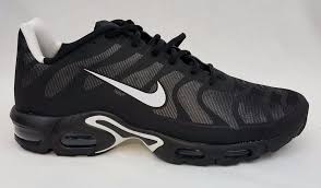 Nike Air Max Plus Men Black Nike Air Max Plus Hyperfuse Tn Tuned 1 Mens Black Trainers Size 12 5 483553 020 Nike Air Max Air Max Plus Nike