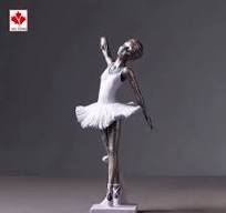 Custom Beauty Statue Ballet Girl Figurine Home Decoration Gift