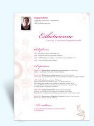 Exemple De Cv Pour Estheticienne Modele Cv Telecharger Modele Cv Modele De Cv Creatif