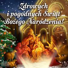 Zdrowych i pogodnych Świąt BN! #bożenarodzenie #wigilia #christmas  #Sylwester #nowyrok #zima #święta #weso… | Animated christmas, Holiday gif,  Christmas decorations