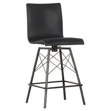 We did not find results for: Drake Mid Century Modern Black Leather Upholstered Iron Swivel Counter Stool Kathy Kuo Home