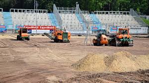 Nach dem aufstieg des sv meppen in die 3. Umbau Des Sv Meppen Stadion Hansch Arena Ist Derzeit Eine Einzige Grosse Baustelle