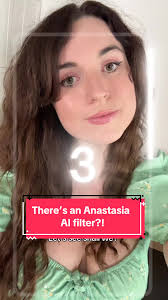 Oh you KNOW I had to do this. Its my cartoon lookalike. Thoughts?  #anastasiaaifilter #anastasia #aifilter #disneyprincess