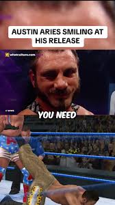 Austin Aries smiling at his WWE release #wwe #wwefan #wweraw #wwetiktok  #wwesmackdown #wwefans #wweuniverse