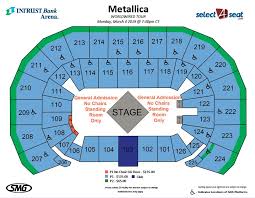 Intrust Arena Seating Chart Best Picture Of Chart Anyimage Org