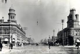 Vintage Downtown Riverside Downtown Riverside San Bernardino Mountains Riverside California