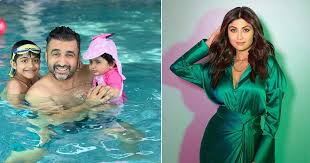 The trio posed happily for the shutterbugs as the adorable viaan. Shilpa Shetty Wishes Dearest Cookie Raj Kundra On Fathers Day With A Sweet Post To Our Family You Are Our World