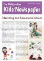 Newspaper For Kids Free Google Docs Template - gdoc.io