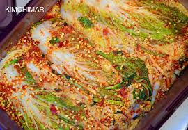 Cabbage Kimchi With Pepper Seeds Recipe Stuffed Peppers Kimchi Kimchi Cabbage