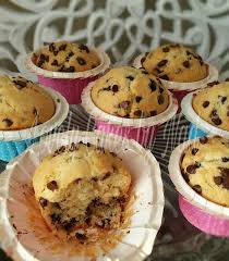Muffins Americains Aux Pepites De Chocolat Bienvenue Chez Nadia Pepite Chocolat Muffins Muffins Americain
