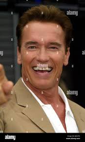 ARNOLD SCHWARZENEGGER FESTIVAL DU FILM DE CANNES CANNES FRANCE 17 Mai 2003  Photo Stock