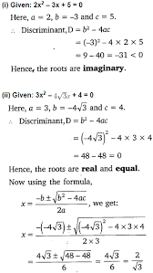 Class six, class seven, class eight, class nine & class ten math book and solution pdf. Ncert Solutions For Class 10 Maths Chapter 4 Quadratic Equations Ex 4 4