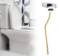 Poignée de toilette Levier de chasse d'eau Poignée de chasse d'eau durable
