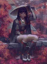 Erica Takehina Human Monk Samurai Art Concept Art Characters Character Art