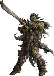 D D5e Forrghk Half Orc Barbarian The Workshop D20 Radio Half Orc Barbarian Dungeons And Dragons Characters Fantasy Character Design
